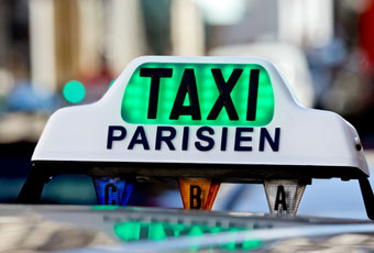 Parisian taxi